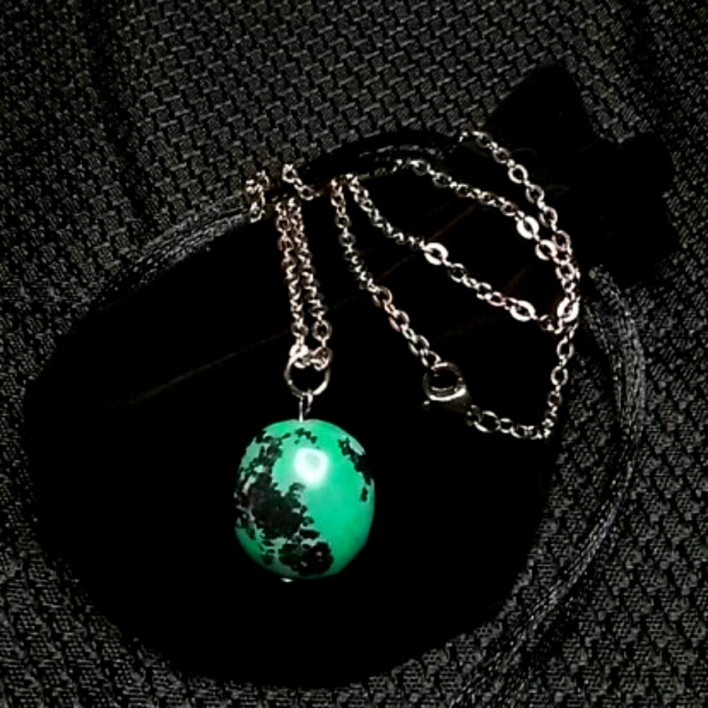 Genuine Turquoise Stone Pendant